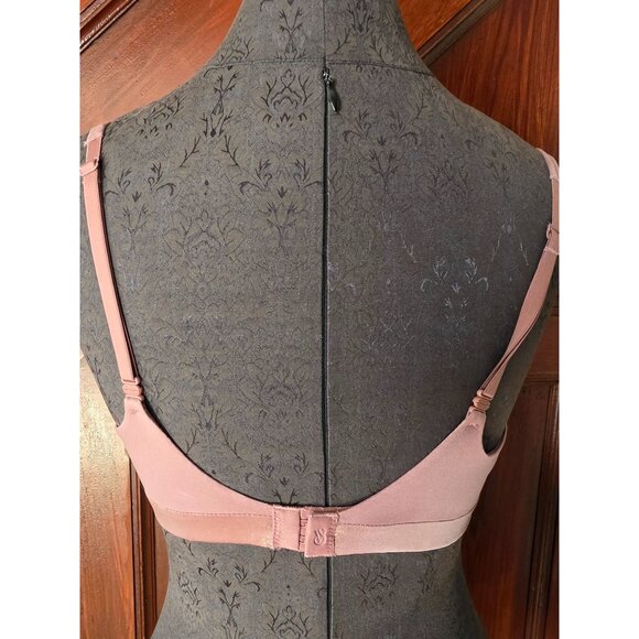 Victorias Secret 34C Shimmer Lined Demi Bra Pink - Picture 3 of 7